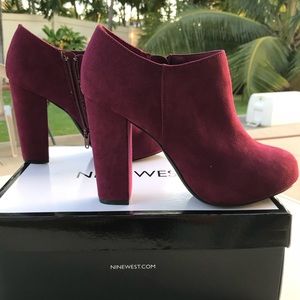 NEW NineWest booties (Emmaline)size7.5 NEVERWORN